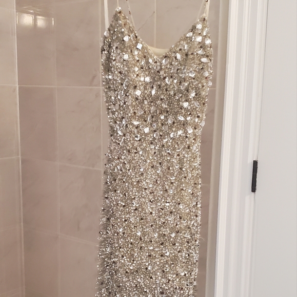 Musani Couture Beaded Mini Dress - Picture 9 of 12